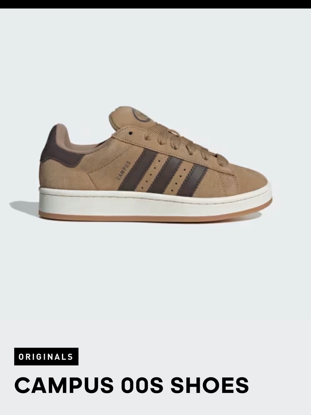 adidas Originals Campus 00s Sneakers - Tan/Brown